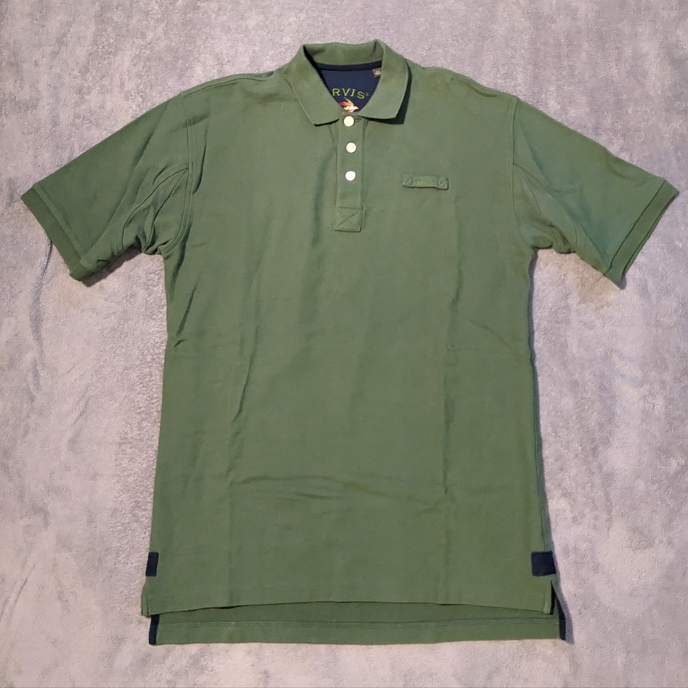 Green Orvis Polo - Medium Tall